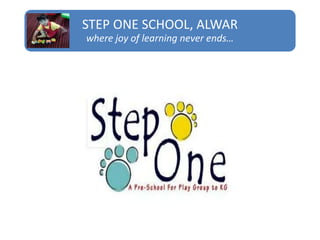 STEP ONE SCHOOL, ALWAR
where joy of learning never ends…
 