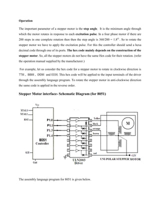 Stepper motor-interfacing | PDF | Computer Peripherals | Computing