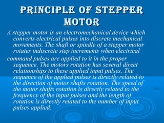 Stepper motor | PPT