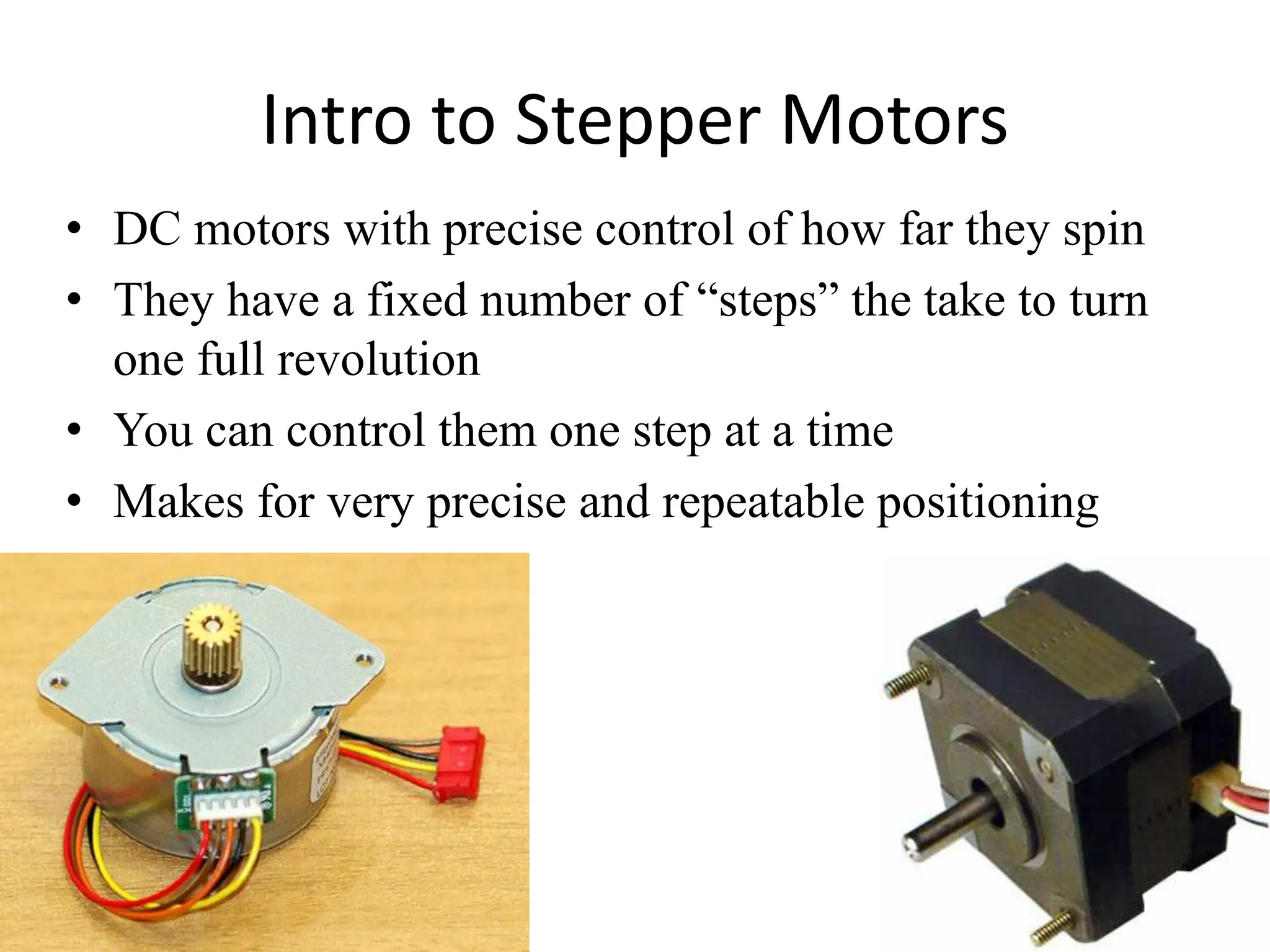 Stepper motor | PPT