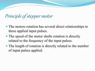 Stepper motor as a gen | PPT