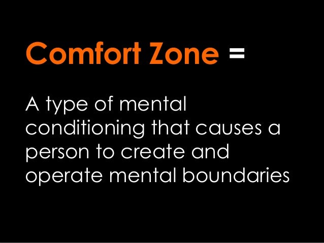 Stepping Outside Your Comfort Zone Self Promo Sales