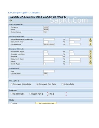 5. RG1 RegisterUpdate T. Code [J1I5]
 