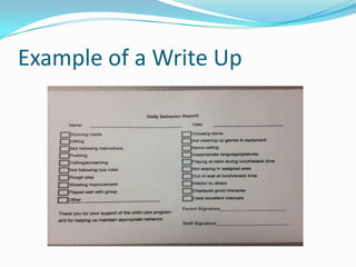 Example of a Write Up