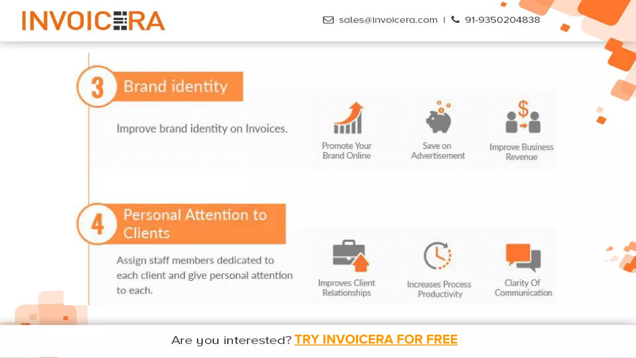 TRY INVOICERA FOR FREE
 