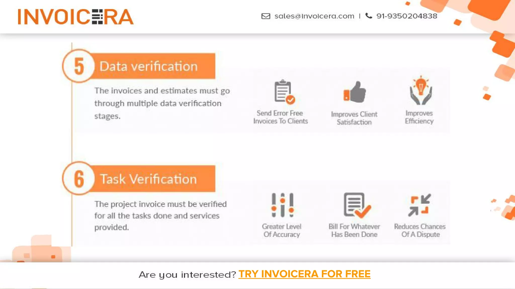 TRY INVOICERA FOR FREE
 