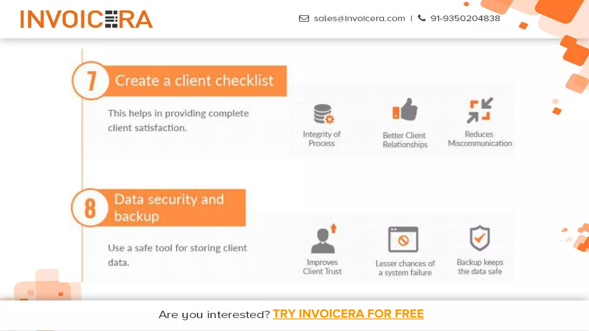 TRY INVOICERA FOR FREE
 