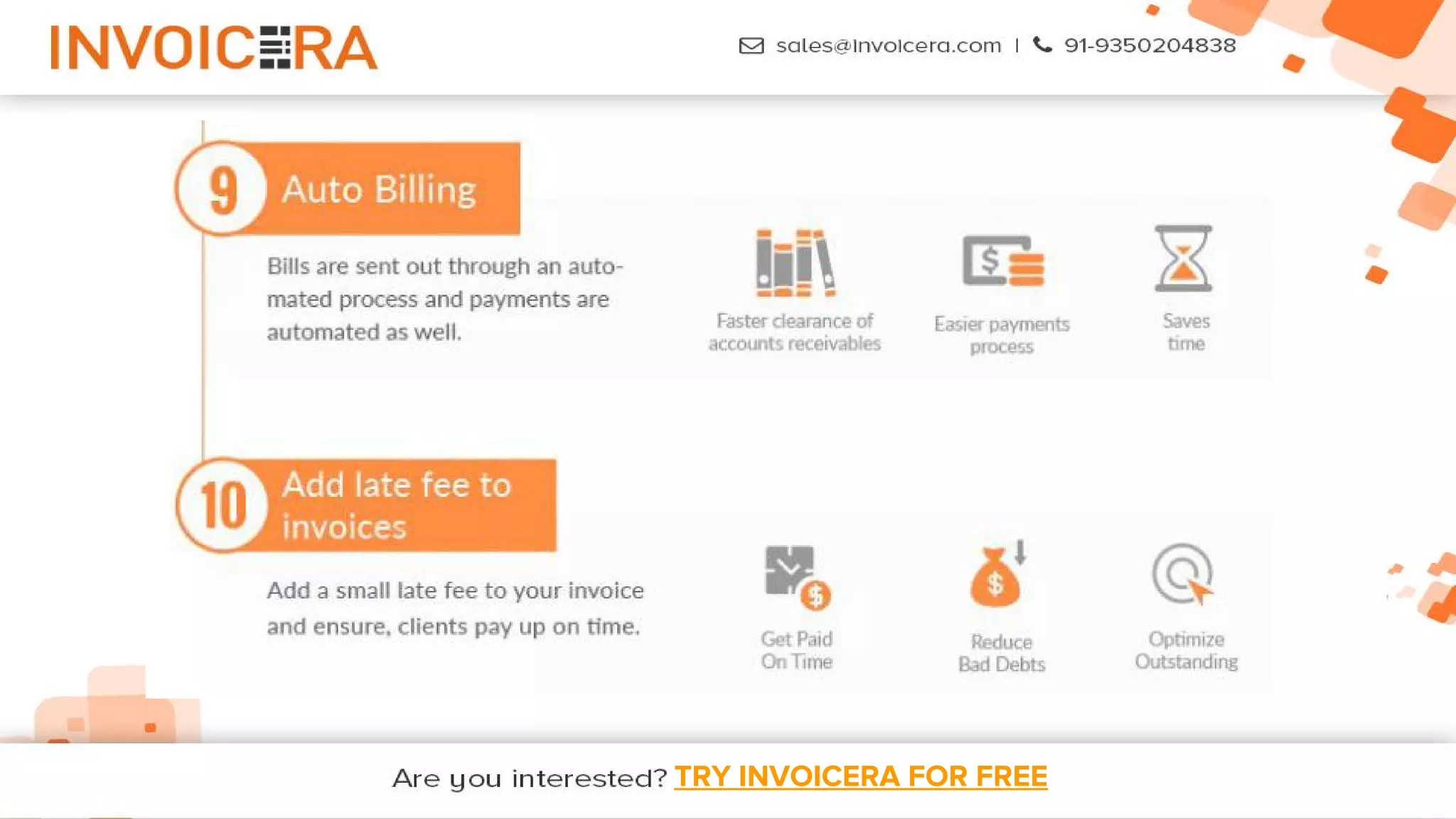 TRY INVOICERA FOR FREE
 