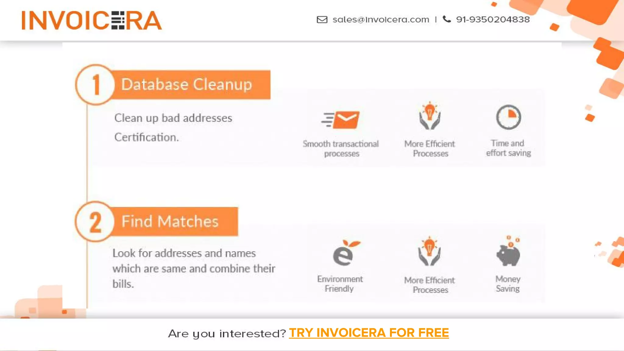 TRY INVOICERA FOR FREE
 