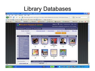 Library Databases 