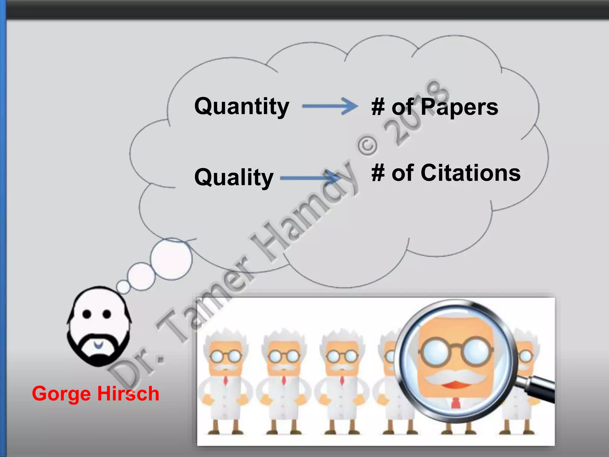Gorge Hirsch
Quantity
Quality
# of Papers
# of Citations
 