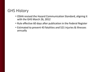 Hazard Communication Standard - Federal Register