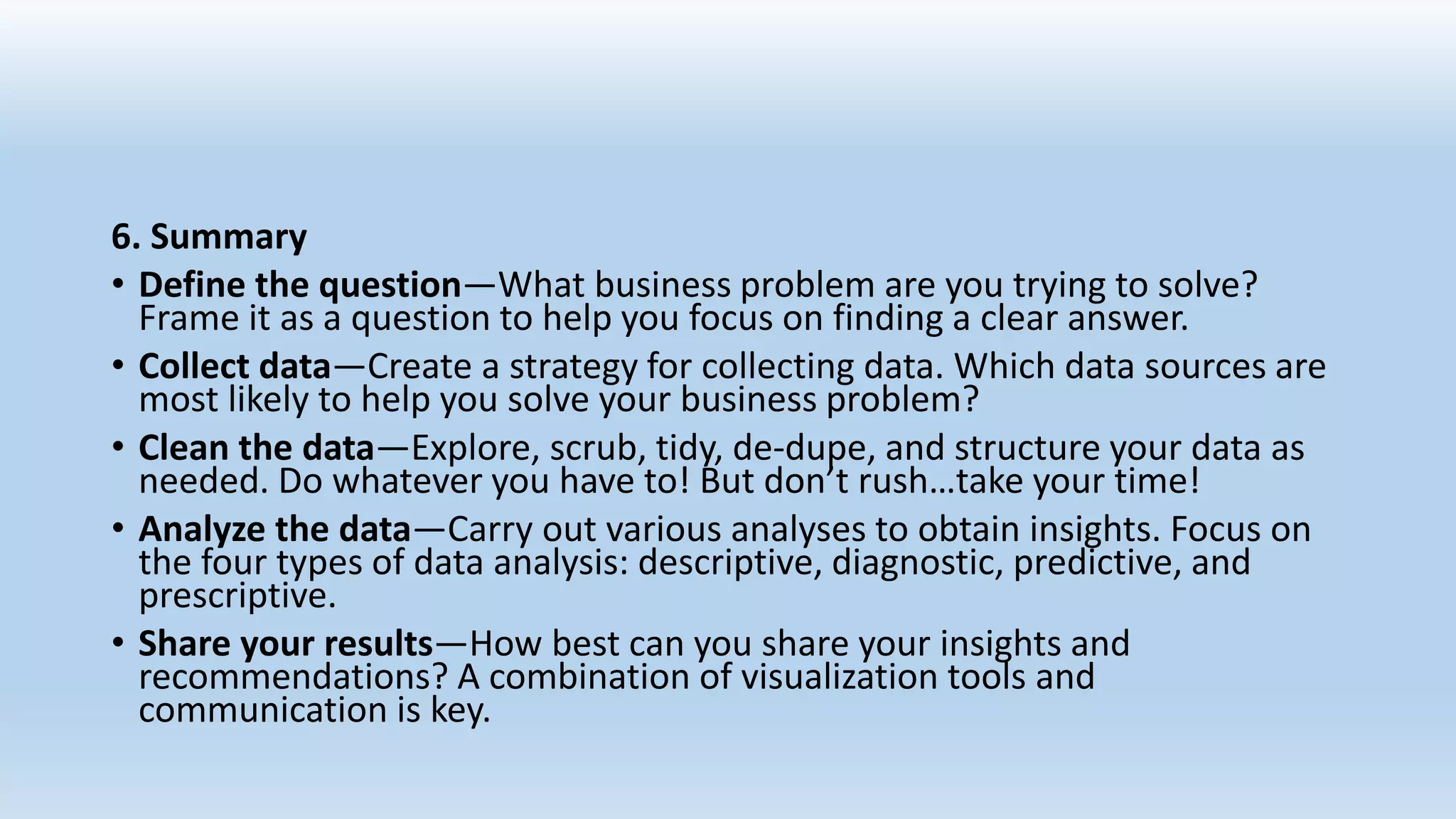 Steps In Data Analysis pptx Steps in data analysis pptx