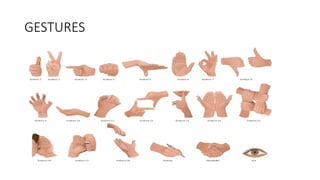 GESTURES
 