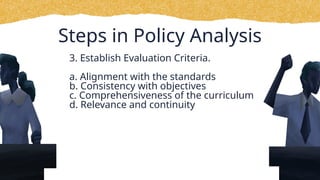 STEPS IN POLICY ANALYSIS IN EDUCATION.pptx