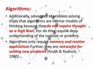 Steps in problem soving | PPT