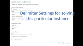 Steps in using delimiter to separate , for.pptx | Free Download