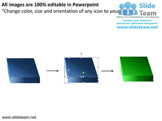 All images are 100% editable in Powerpoint
“Change color, size and orientation of any icon to your liking”




www.slideteam.net
 