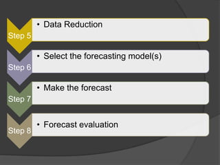 step of forecasting | PPTX