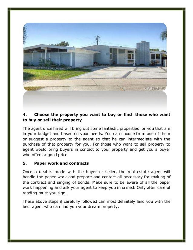 Steps on Hiring a Real Estate Agent in Orange, Orange County