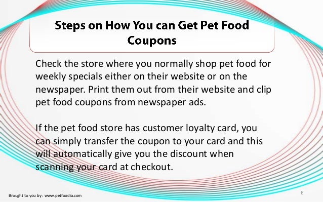 Where to get food coupons