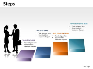 Steps powerpoint presentation templates | PPT