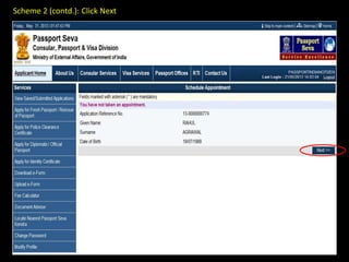 Scheme 2 (contd.): Click Next
 