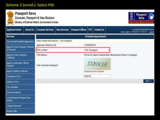 Scheme 2 (contd.): Select PSK
 