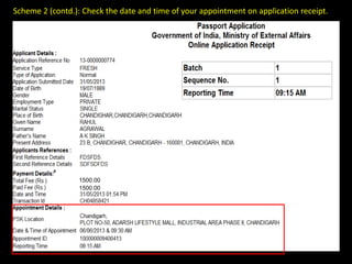 Scheme 2 (contd.): Check the date and time of your appointment on application receipt.
1500.00
1500.00
 