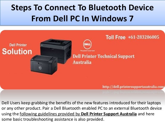 how to connect printer to dell computer