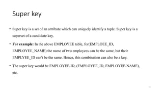 Steps to create an ER Diagram, ER model Keys.pptx