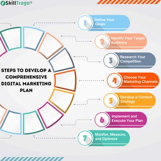 Steps to Develop a Comprehensive Digital Marketing Plan. | PDF