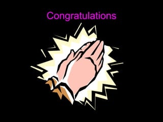 Congratulations 