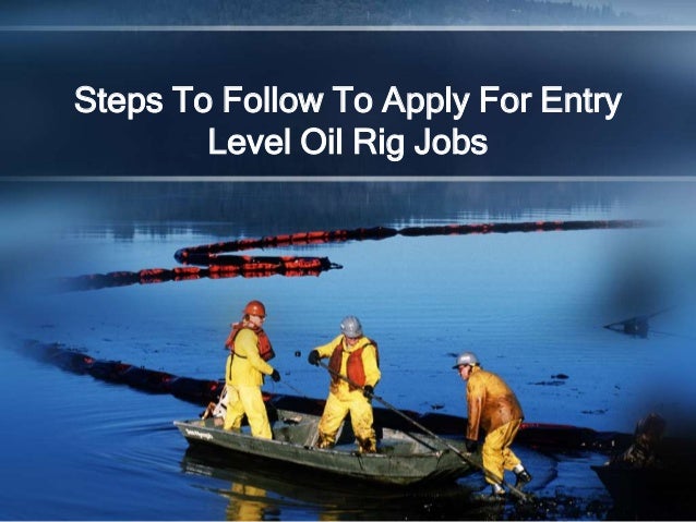 How To Apply For Oil Field Jobs – PXIV