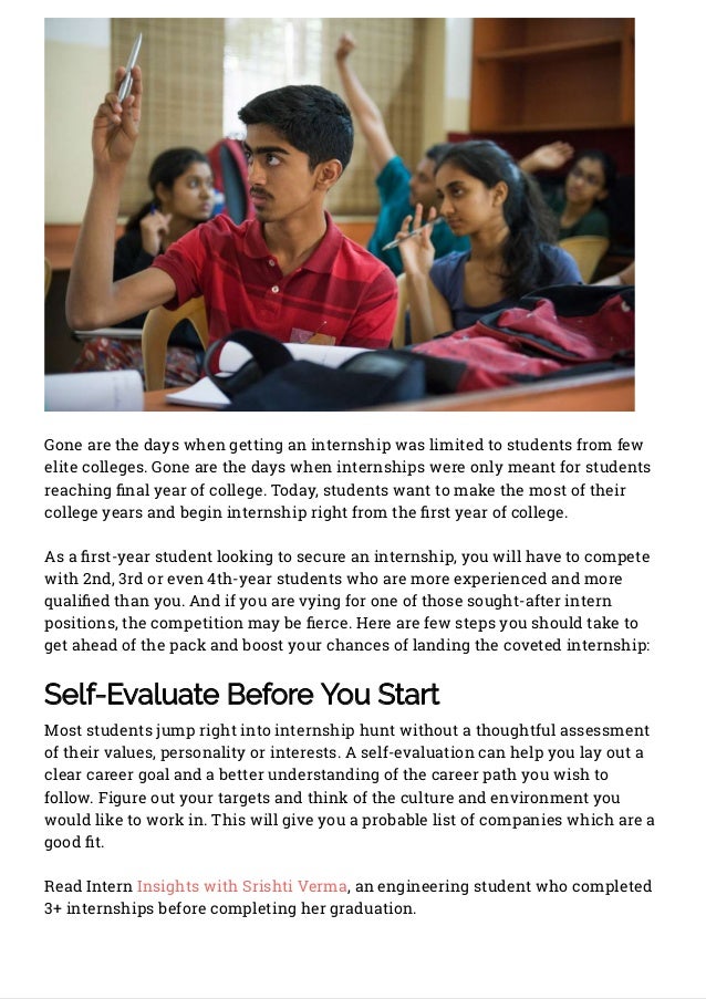 internship for first year engineering students major internship for first year engineering students