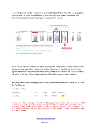 Steps to identify ONTAP latency related issues | PDF