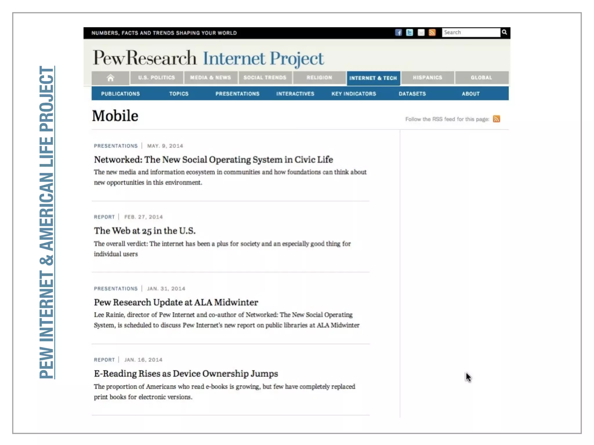 PEWINTERNET&AMERICANLIFEPROJECT
 