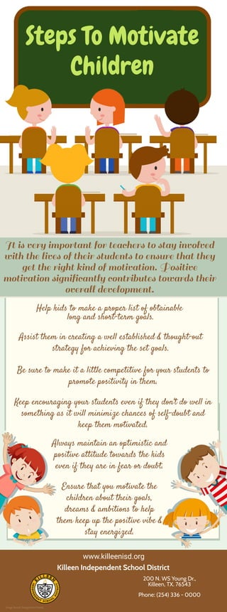 Steps To Motivate Children | PDF