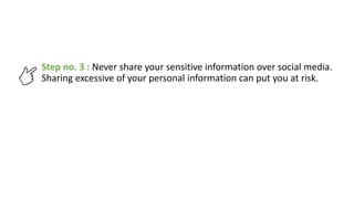 Steps to Protect your Social Media Accounts | PPTX