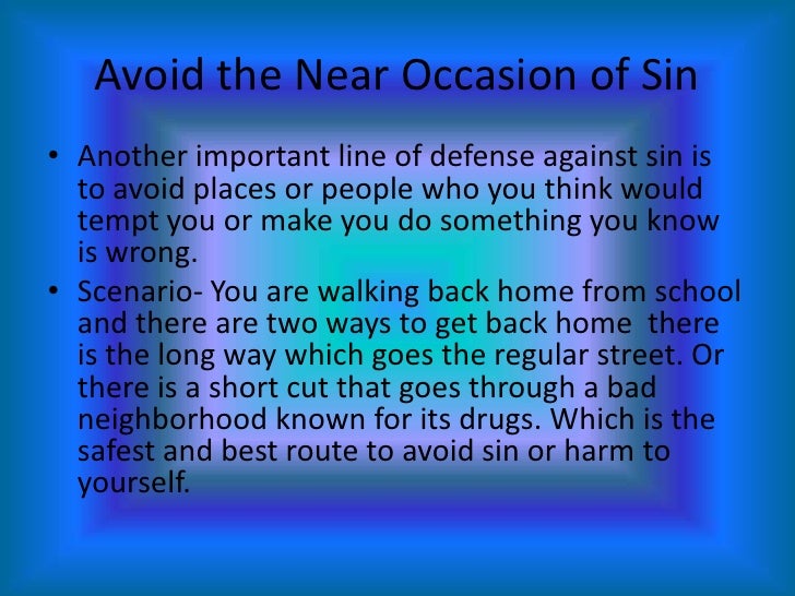 Steps To Sin And Overcoming Sin