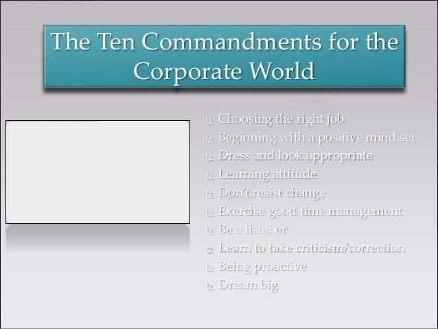 how to succeed in corporate world