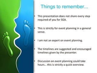Steps to Successful Event Planning | PPTX