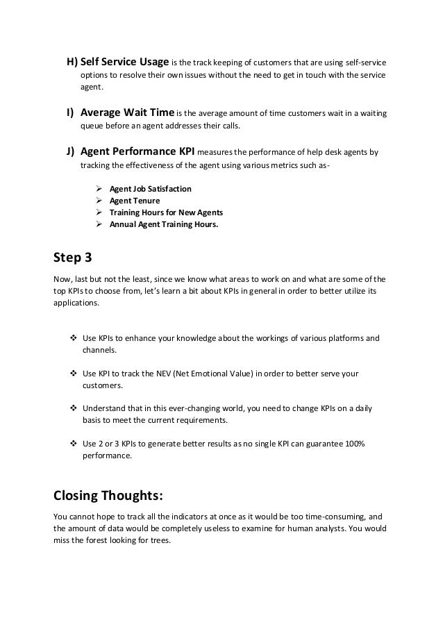 Steps To Track Your Call Center S Performance Through Kp Is