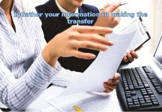 Steps to transfer money to offshore bank account