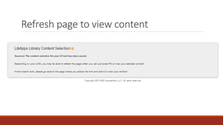Refresh page to view content
 