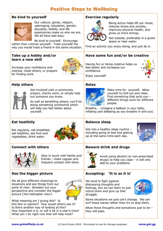 Steps To Wellbeing 3 PDF Wellness Healthy Living Steps to wellbeing 3 pdf wellness healthy living