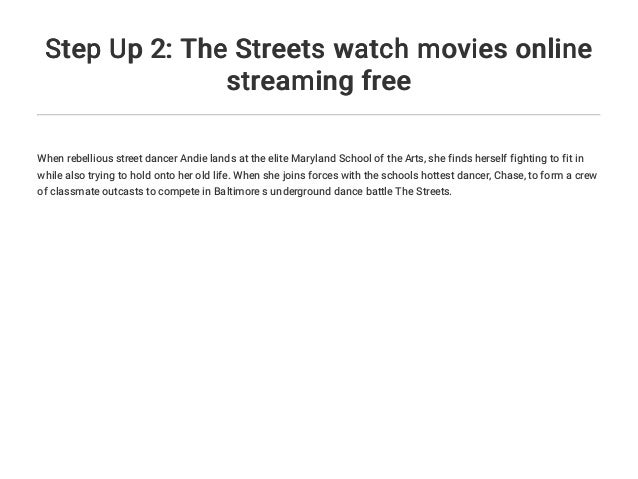 Step Up 2 Stream Step Up 2 Stream