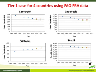Stepwise approach to Reference Levels REDD+