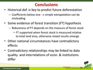 Stepwise approach to Reference Levels REDD+