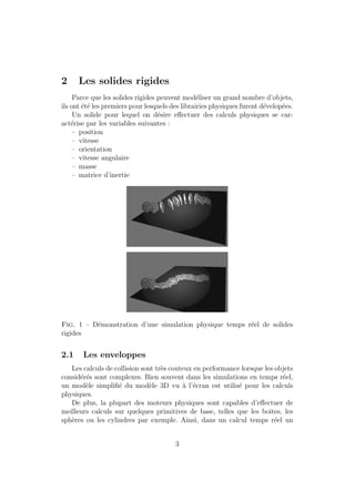 Solides Rigides Les moteurs physiques en temps réel | PDF